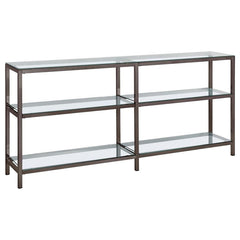 Kate Black Console Bookcase - MyWaynesHome #