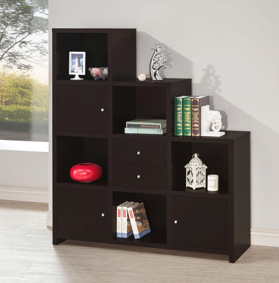 Spencer Brown Bookcase - MyWaynesHome #