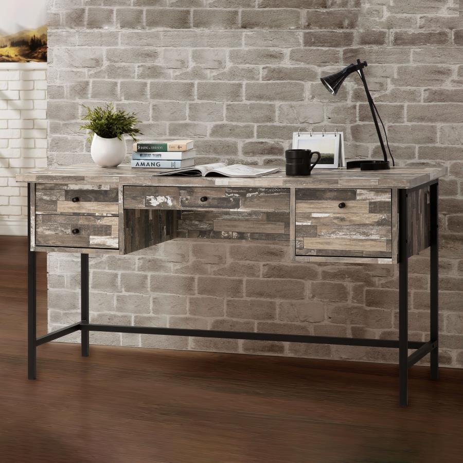 Kemper Brown Writing Desk - MyWaynesHome #