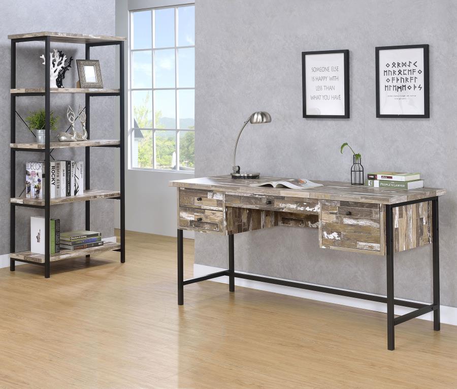 Kemper Brown Writing Desk - MyWaynesHome #
