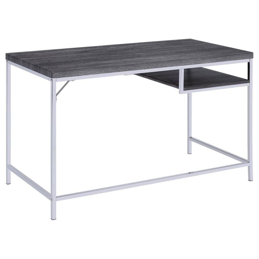 Kravitz Grey Writing Desk - MyWaynesHome #