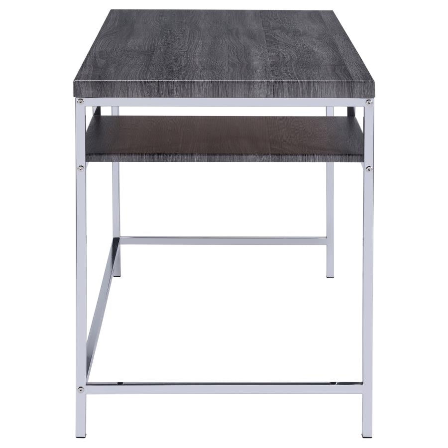 Kravitz Grey Writing Desk - MyWaynesHome #