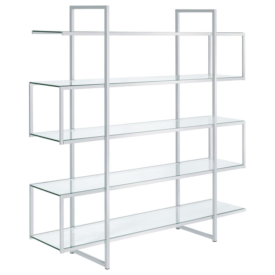 Elmer Silver Bookcase - MyWaynesHome #