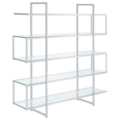 Elmer Silver Bookcase - MyWaynesHome #
