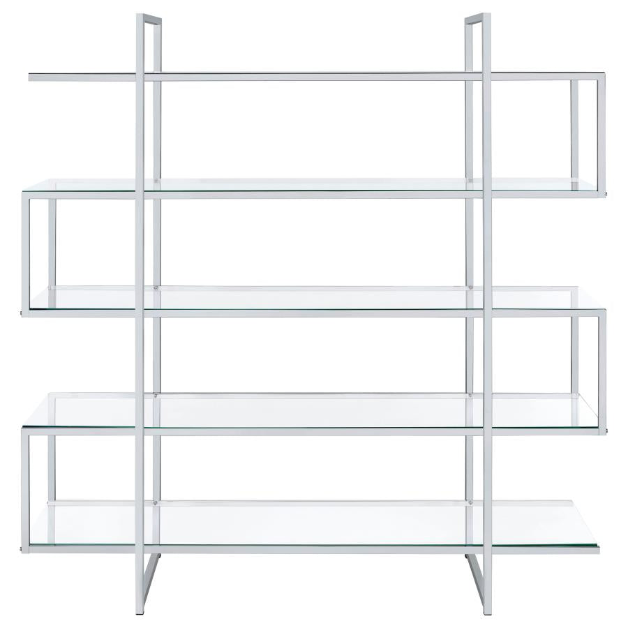 Elmer Silver Bookcase - MyWaynesHome #