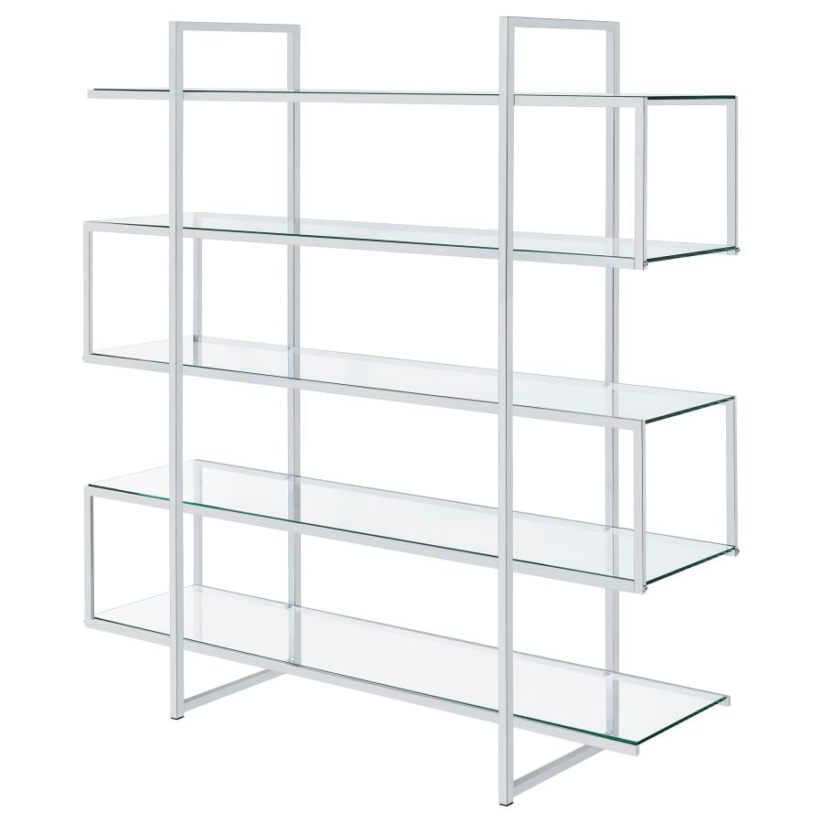 Elmer Silver Bookcase - MyWaynesHome #