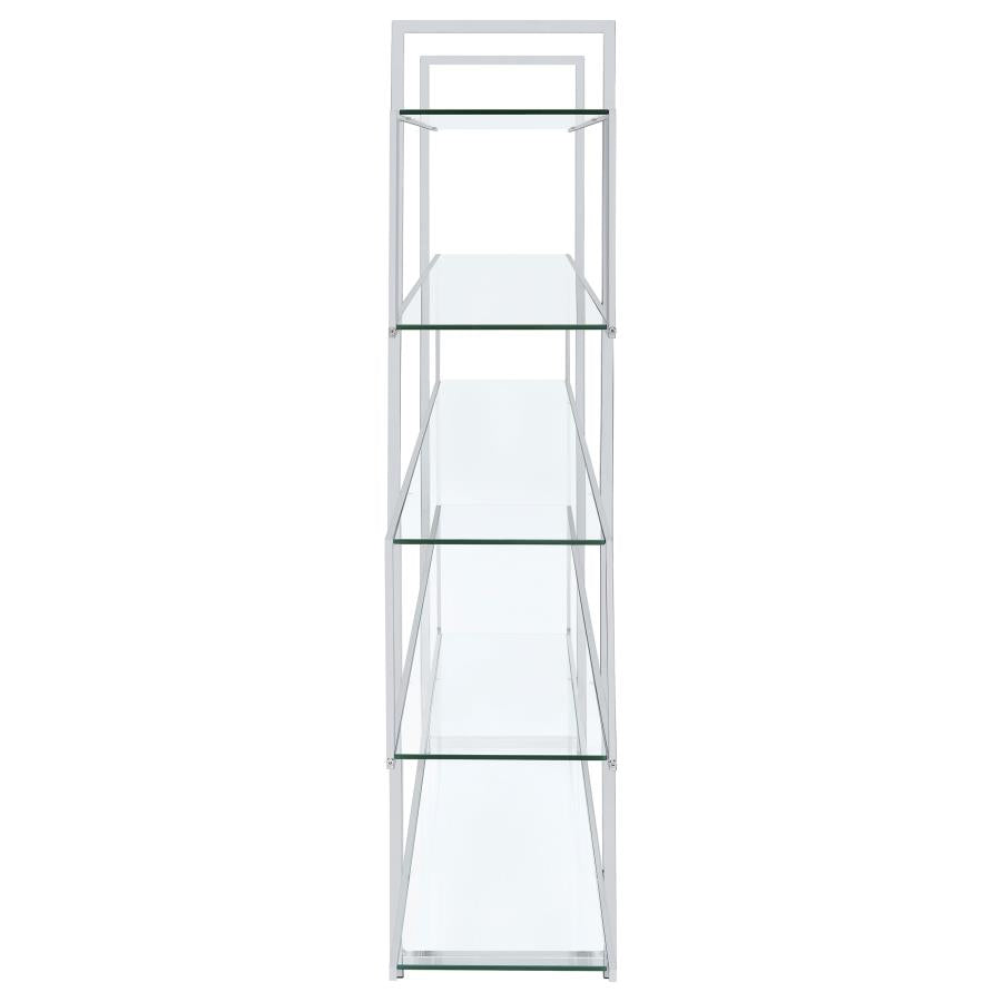 Elmer Silver Bookcase - MyWaynesHome #