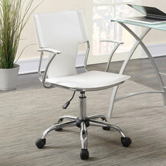 Himari White Office Chair - MyWaynesHome #
