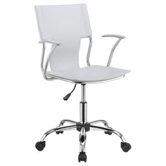 Himari White Office Chair - MyWaynesHome #