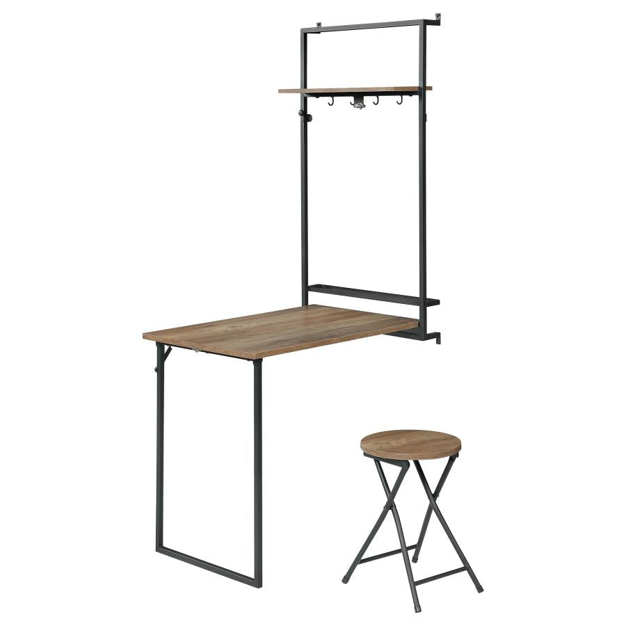 Riley Brown 2 Pc Wall Desk Set - MyWaynesHome #