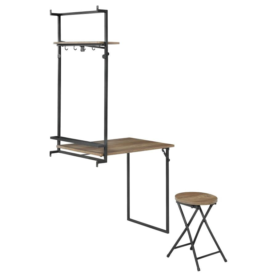 Riley Brown 2 Pc Wall Desk Set - MyWaynesHome #