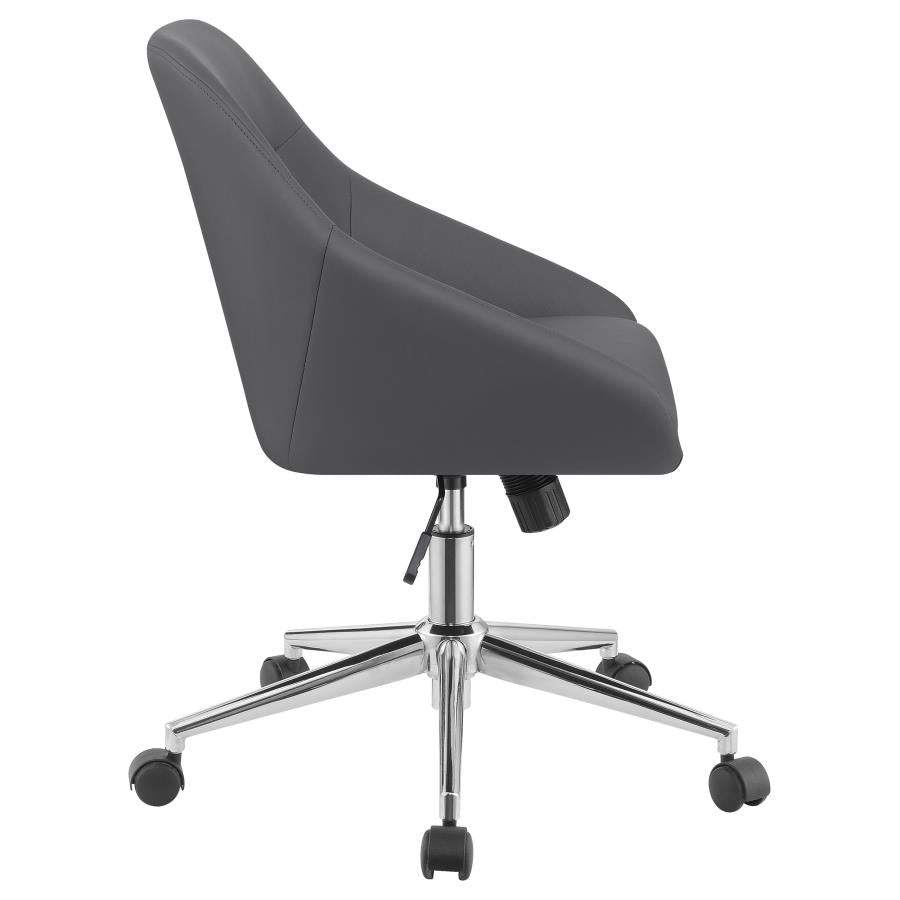 Jackman Grey Office Chair - MyWaynesHome #