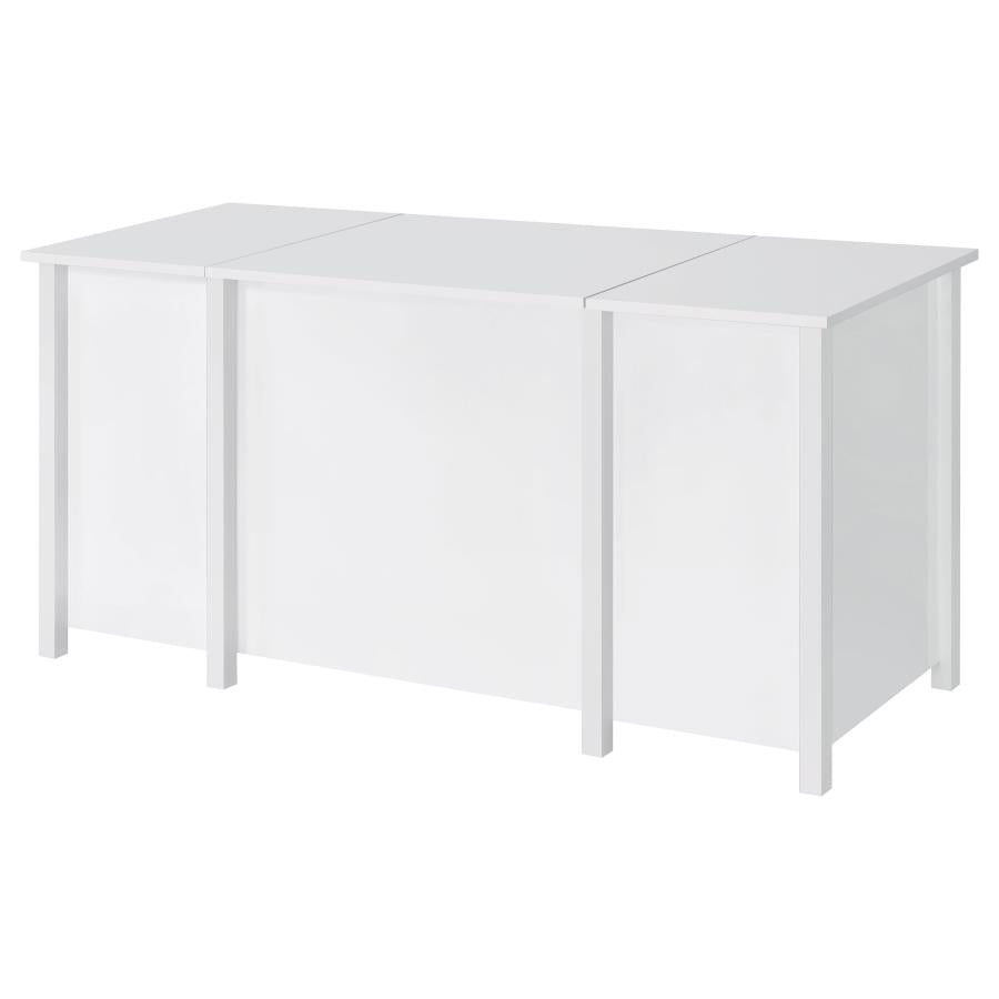 Dylan White Lift Top Computer Desk - MyWaynesHome #