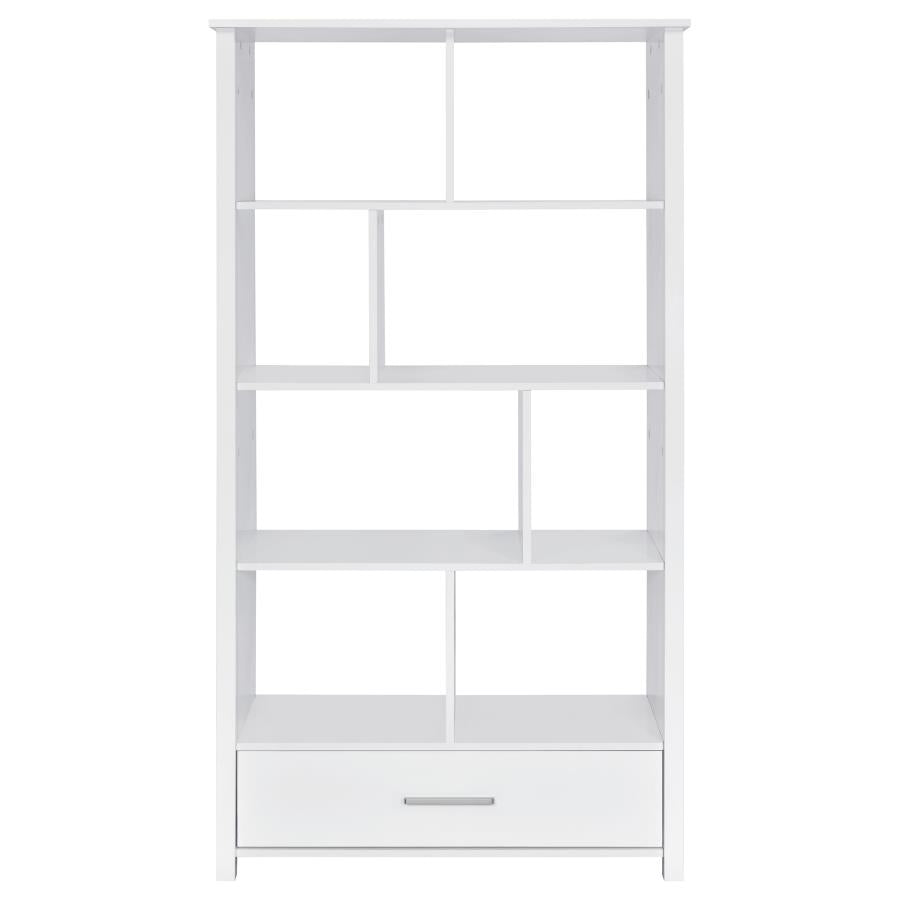 Dylan White Bookcase - MyWaynesHome #