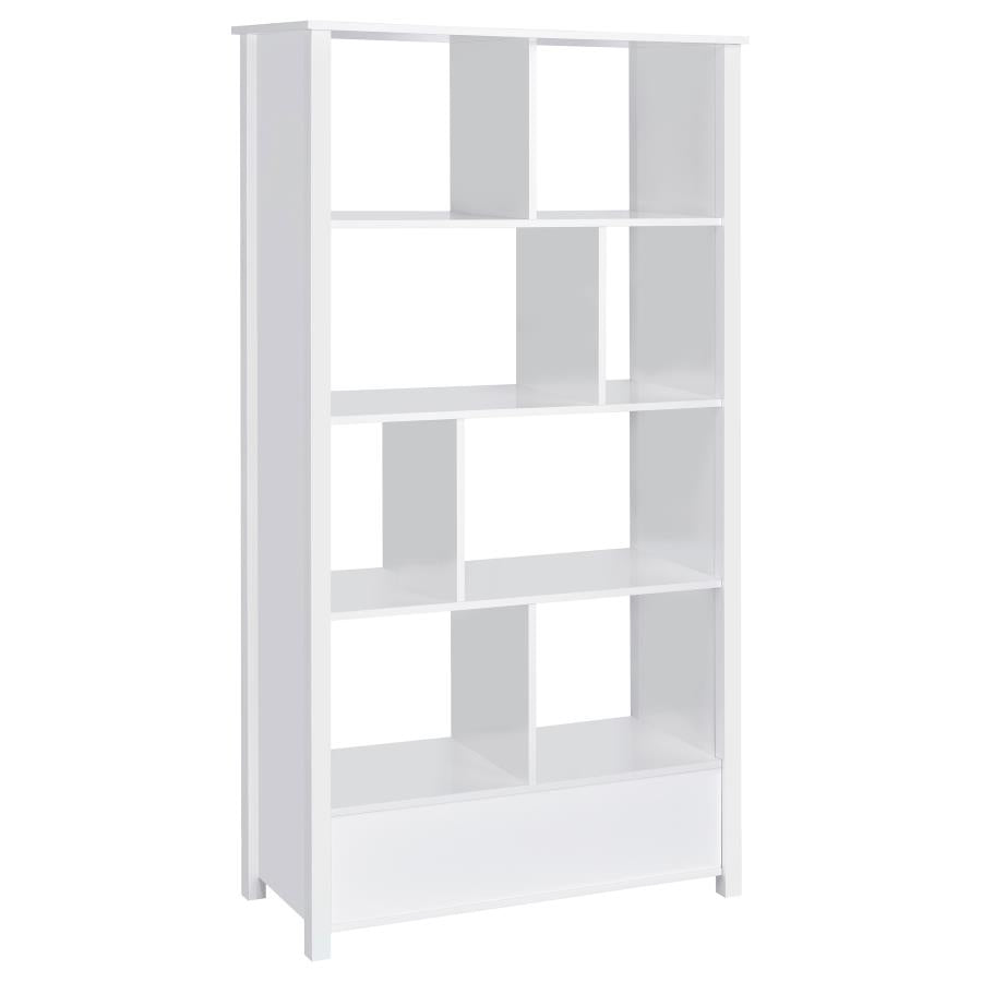 Dylan White Bookcase - MyWaynesHome #