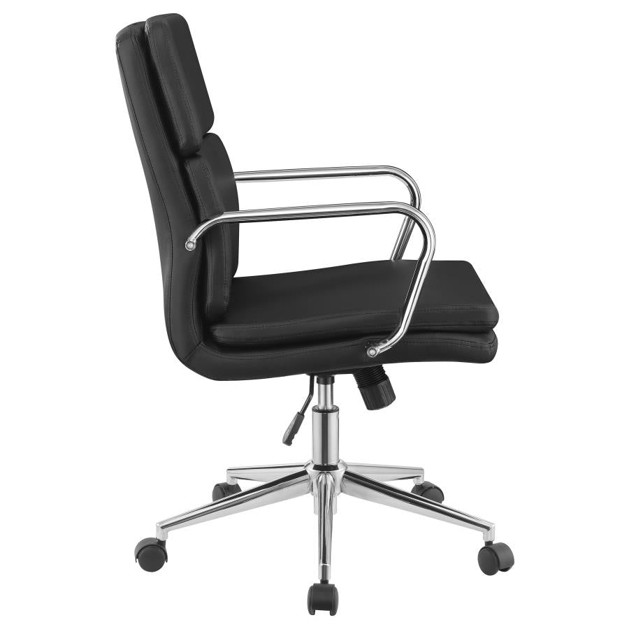 Ximena Black Office Chair - MyWaynesHome #