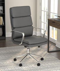 Ximena Grey Office Chair - MyWaynesHome #