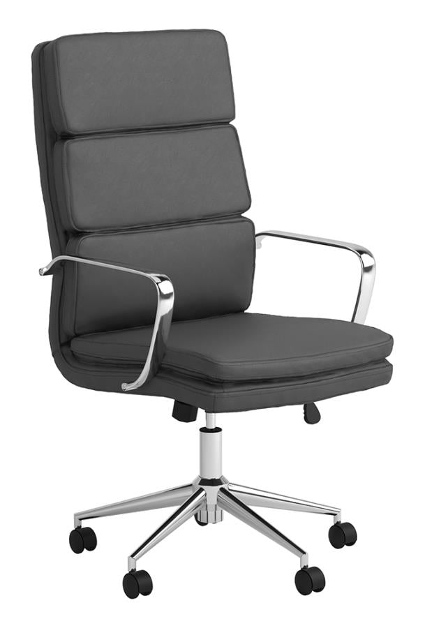 Ximena Grey Office Chair - MyWaynesHome #