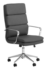 Ximena Grey Office Chair - MyWaynesHome #