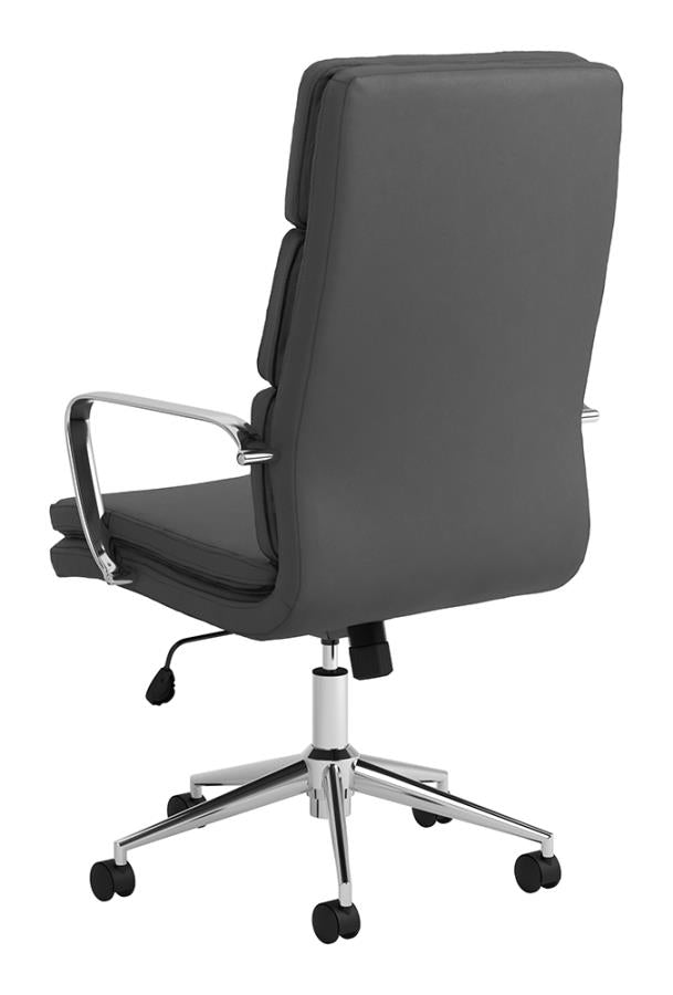Ximena Grey Office Chair - MyWaynesHome #