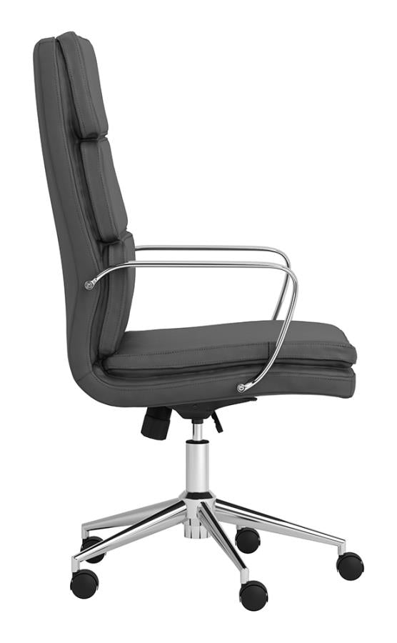 Ximena Grey Office Chair - MyWaynesHome #