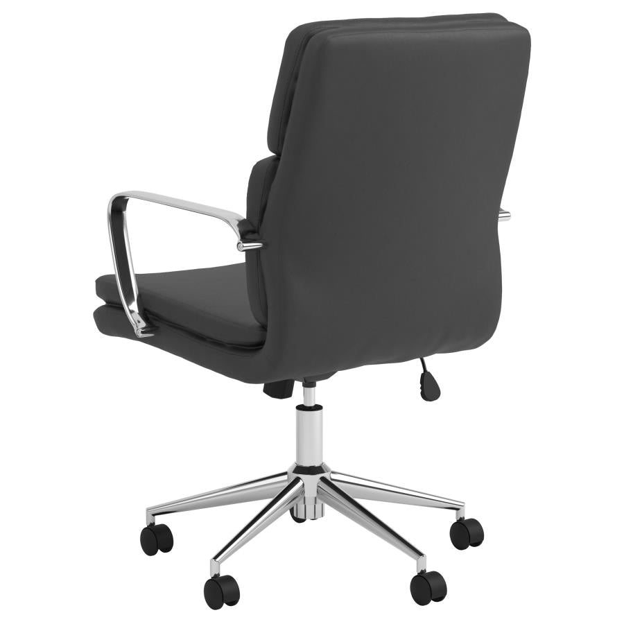 Ximena Black Office Chair - MyWaynesHome #
