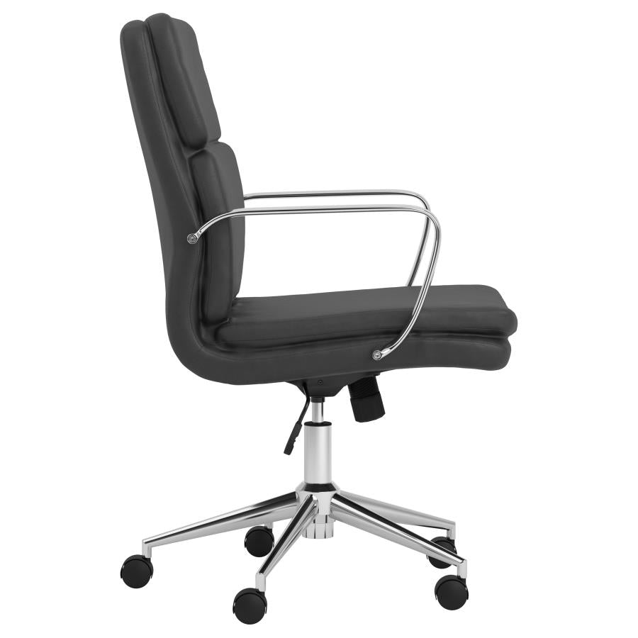 Ximena Black Office Chair - MyWaynesHome #