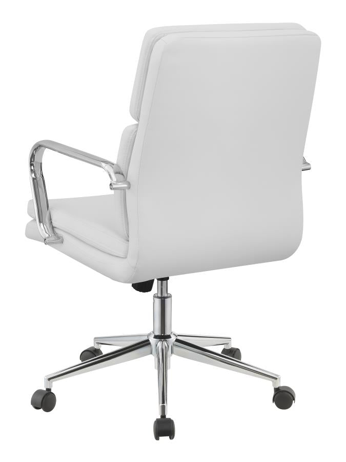 Ximena White Office Chair - MyWaynesHome #