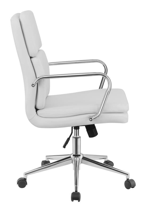 Ximena White Office Chair - MyWaynesHome #