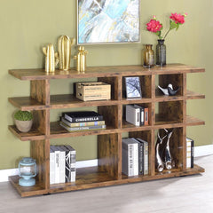 Santos Brown Console Bookcase - MyWaynesHome #
