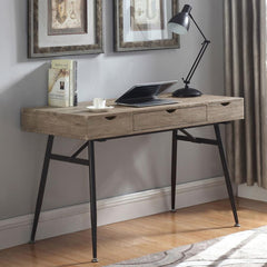Rafael Brown Writing Desk - MyWaynesHome #