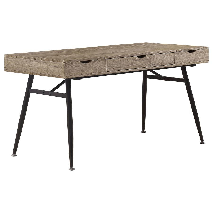 Rafael Brown Writing Desk - MyWaynesHome #