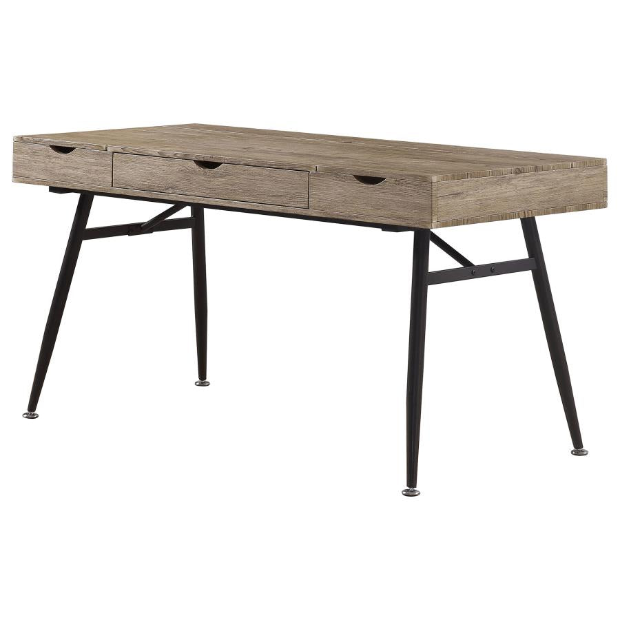Rafael Brown Writing Desk - MyWaynesHome #