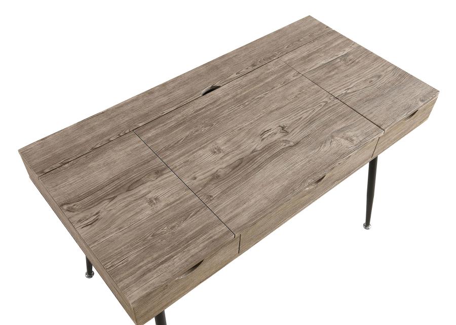 Rafael Brown Writing Desk - MyWaynesHome #