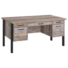 Samson Brown Computer Desk - MyWaynesHome #