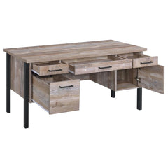 Samson Brown Computer Desk - MyWaynesHome #