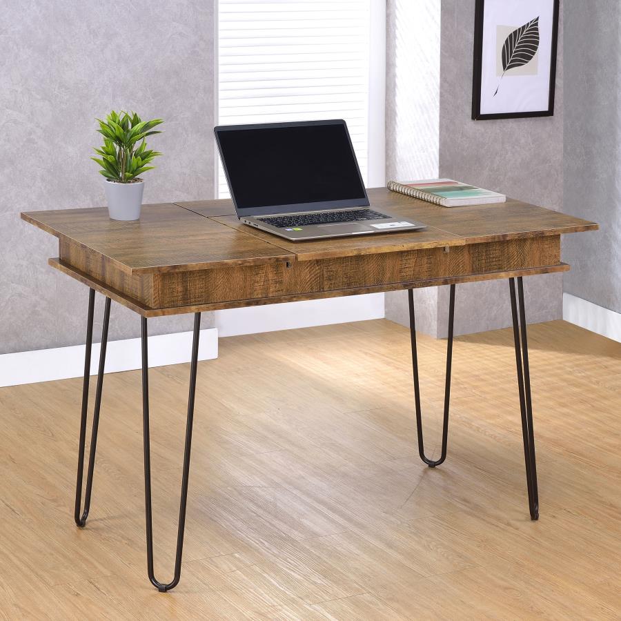 Sheeran Brown Writing Desk - MyWaynesHome #