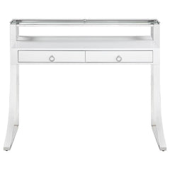 Gemma White Writing Desk - MyWaynesHome #