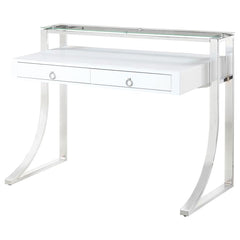 Gemma White Writing Desk - MyWaynesHome #