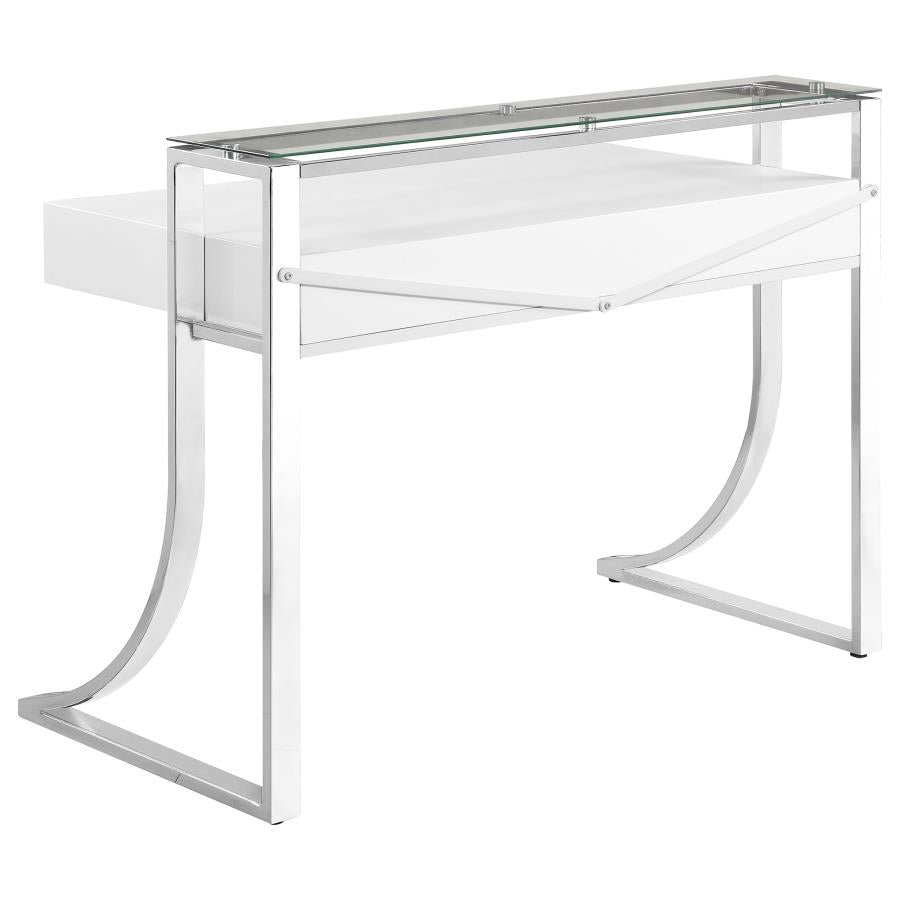 Gemma White Writing Desk - MyWaynesHome #