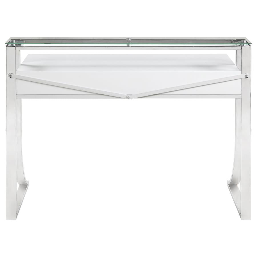 Gemma White Writing Desk - MyWaynesHome #