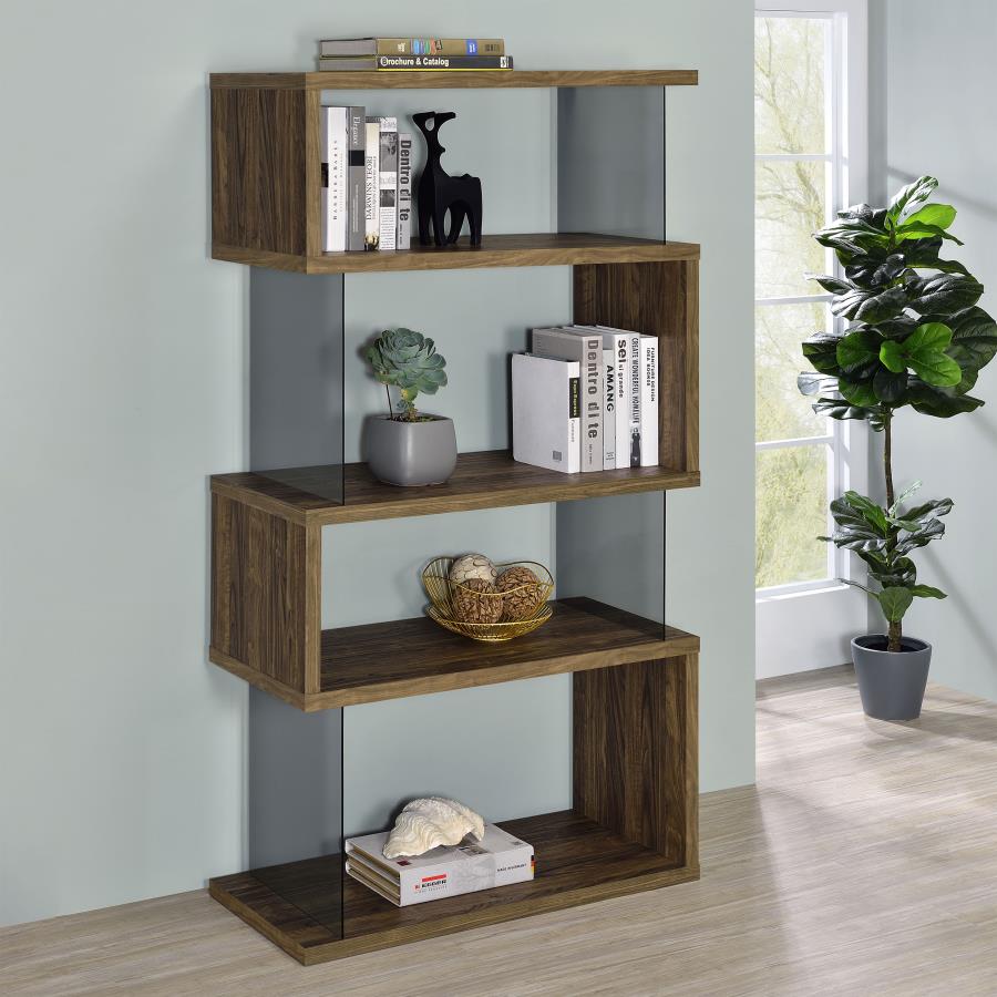 Emelle Brown Bookcase - MyWaynesHome #