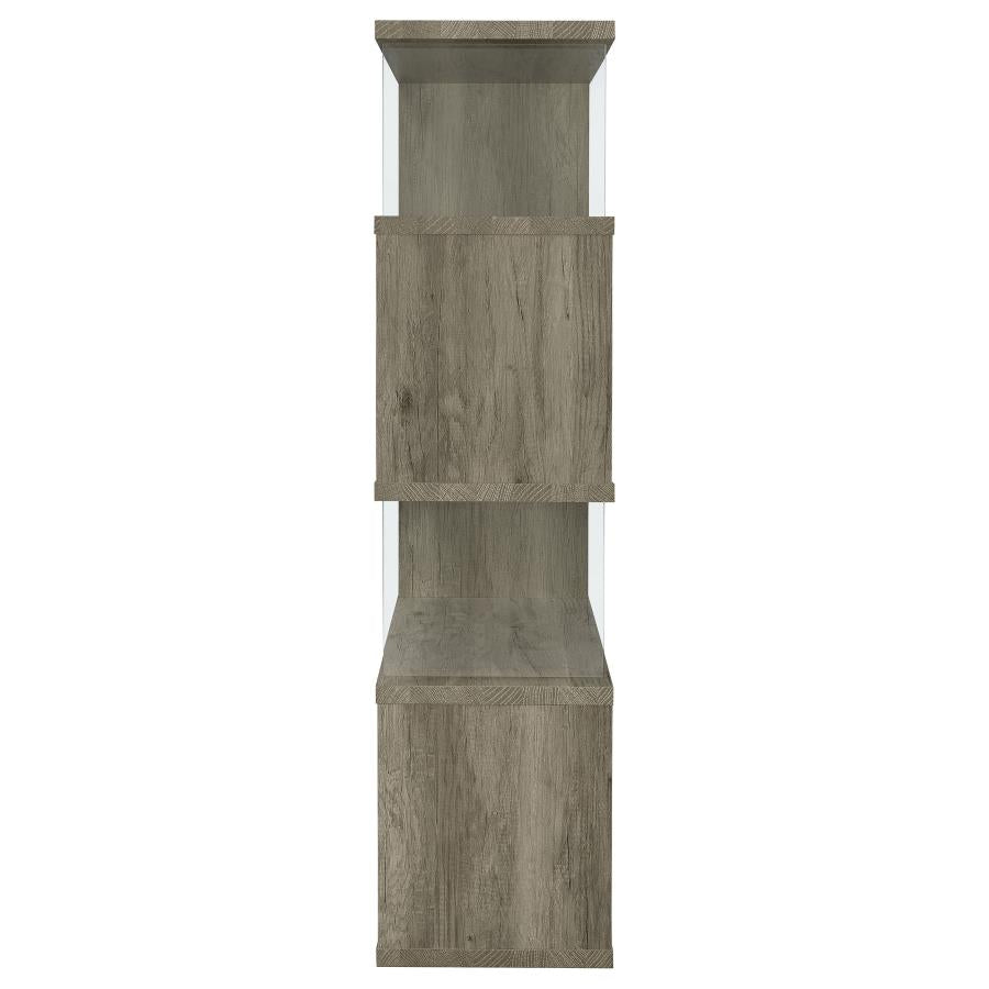 Emelle Grey Bookcase - MyWaynesHome #