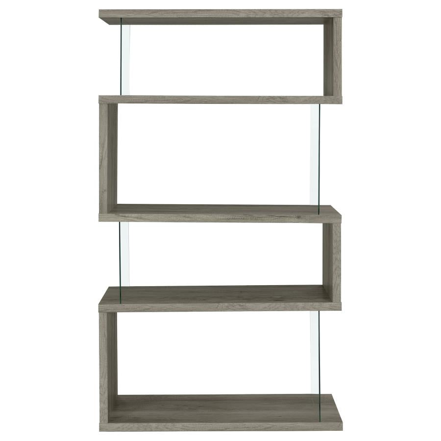 Emelle Grey Bookcase - MyWaynesHome #