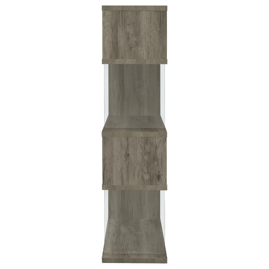 Emelle Grey Bookcase - MyWaynesHome #