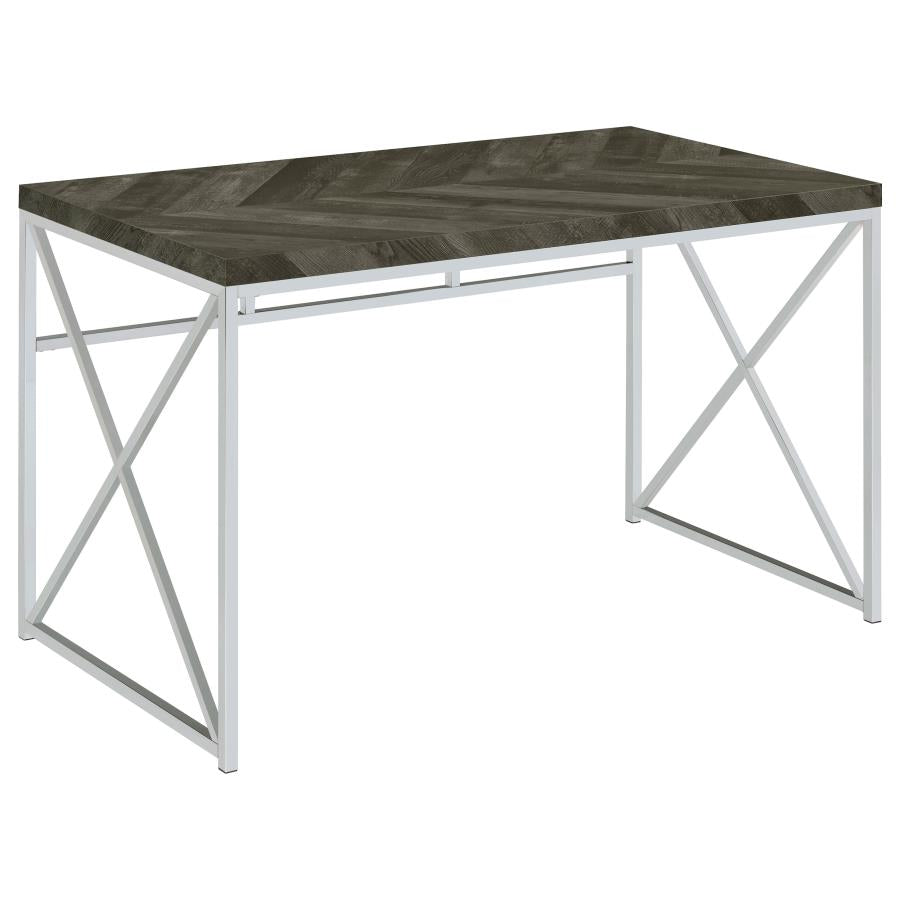 Grimma Grey Writing Desk - MyWaynesHome #