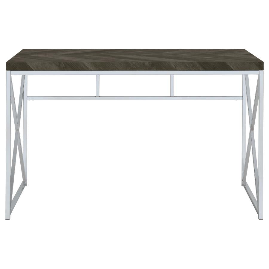 Grimma Grey Writing Desk - MyWaynesHome #