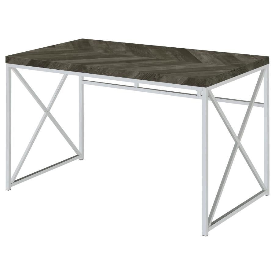 Grimma Grey Writing Desk - MyWaynesHome #