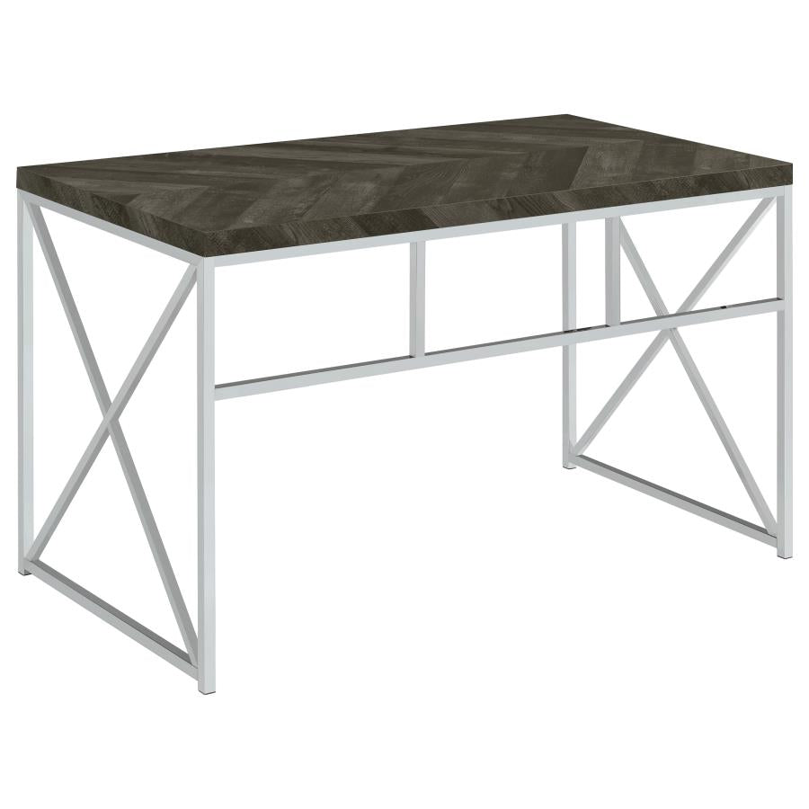 Grimma Grey Writing Desk - MyWaynesHome #