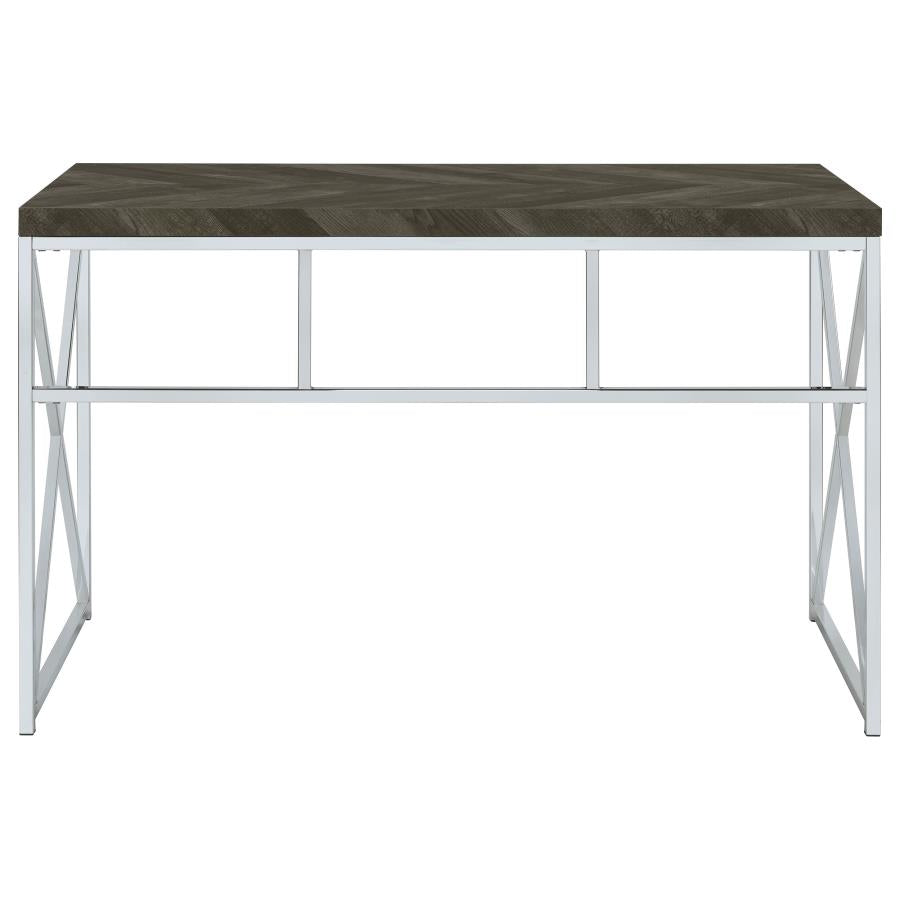 Grimma Grey Writing Desk - MyWaynesHome #